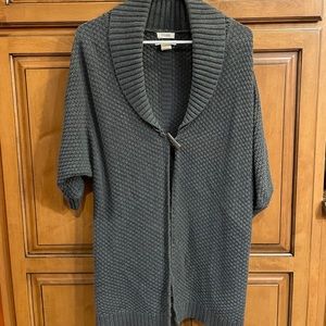 Ruff Hewn One Button Short Sleeve Cardigan